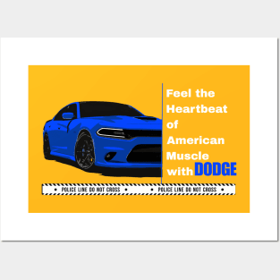Dodge charger hellcat Posters and Art